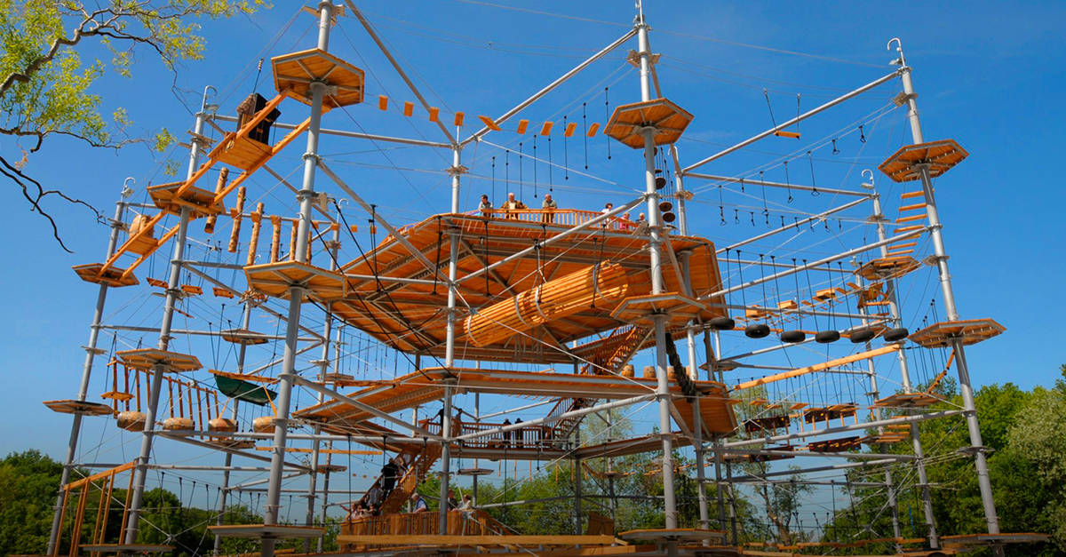 St. Louis Ropes Course & Aerial Obstacle Course RYZE Adventure Park